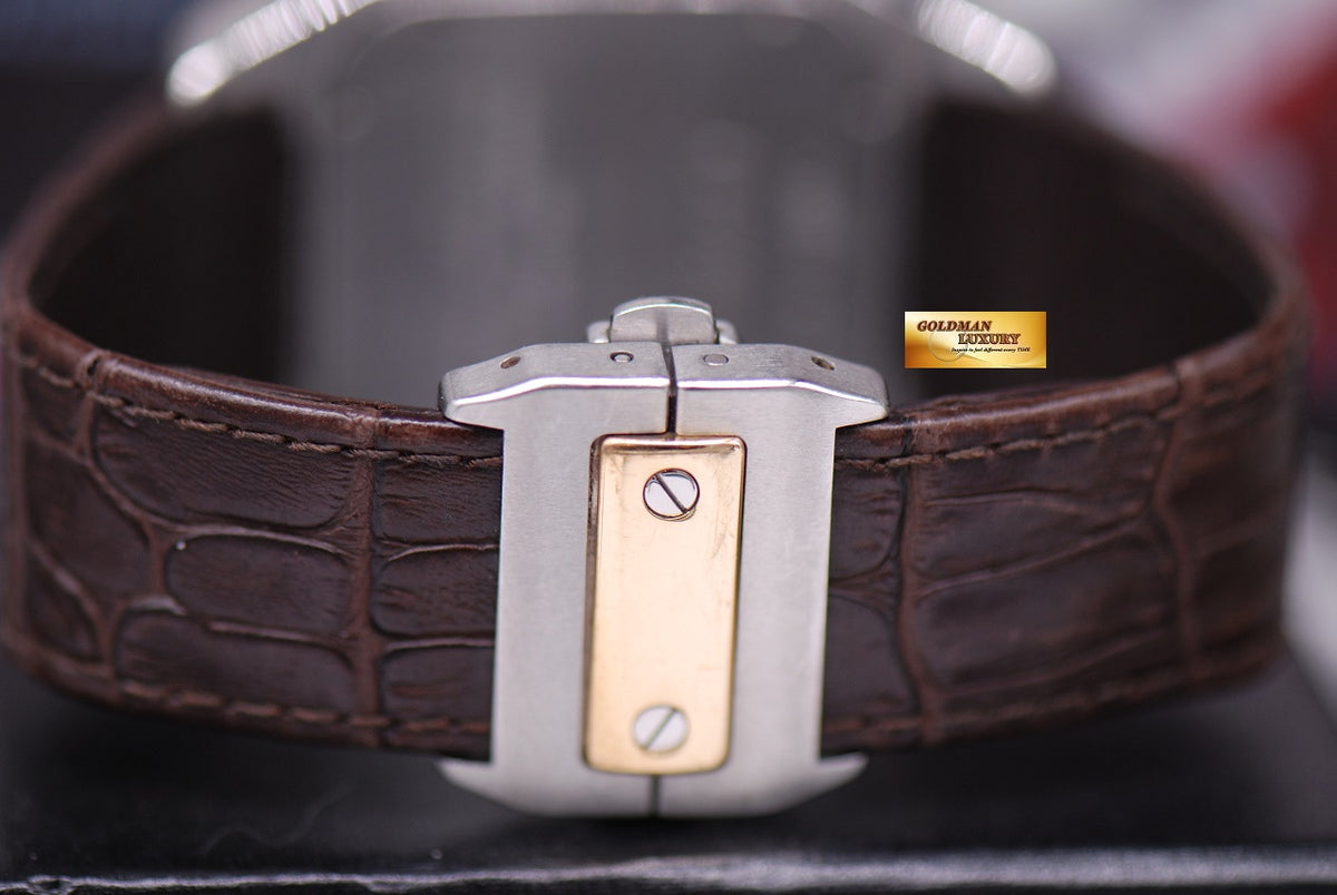 [SOLD] CARTIER SANTOS 100 XL HALF-GOLD MEN’S AUTOMATIC (NEAR MINT)
