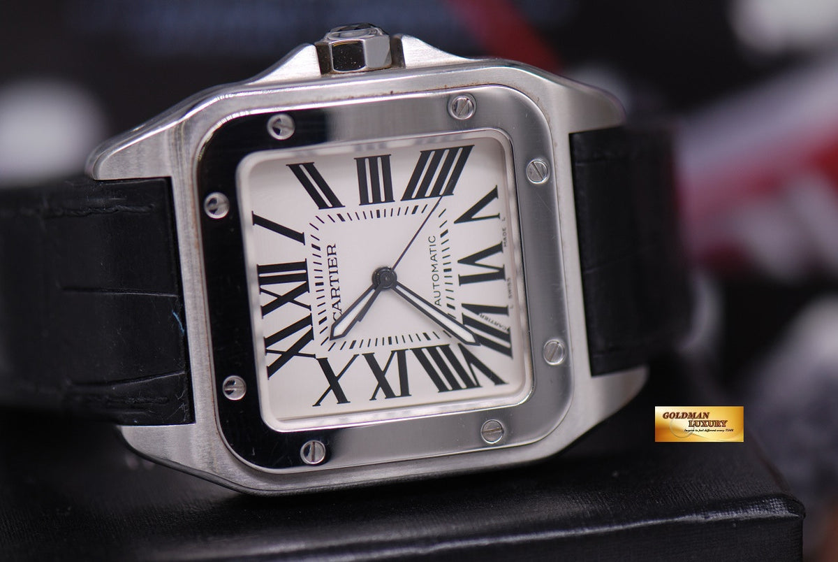 [SOLD] CARTIER SANTOS 100 XL SS MEN’S AUTOMATIC (NEAR MINT)