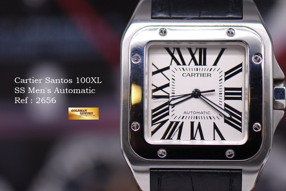 [SOLD] CARTIER SANTOS 100 XL SS MEN’S AUTOMATIC (NEAR MINT)