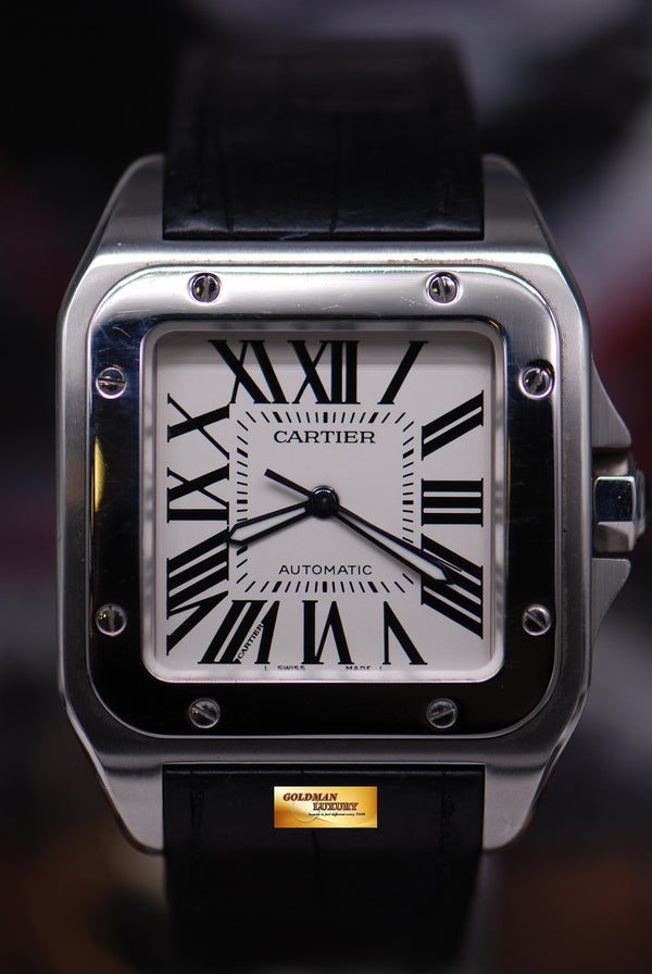 [SOLD] CARTIER SANTOS 100 XL SS MEN’S AUTOMATIC (NEAR MINT)