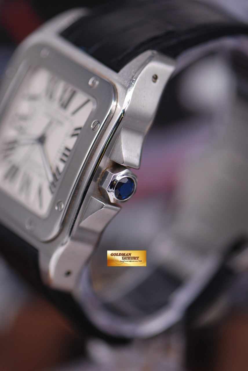 [SOLD] CARTIER SANTOS 100 XL SS MEN’S AUTOMATIC (NEAR MINT)