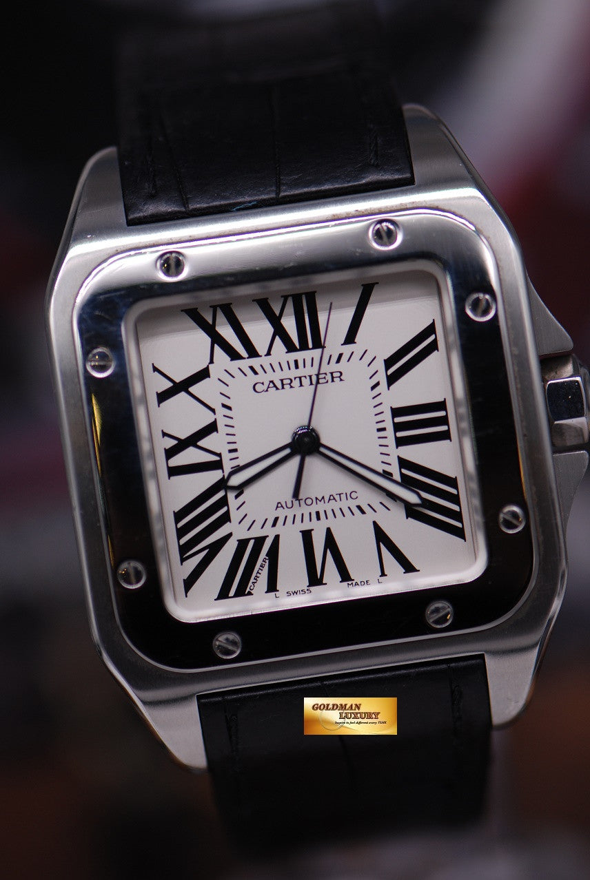 [SOLD] CARTIER SANTOS 100 XL SS MEN’S AUTOMATIC (NEAR MINT)