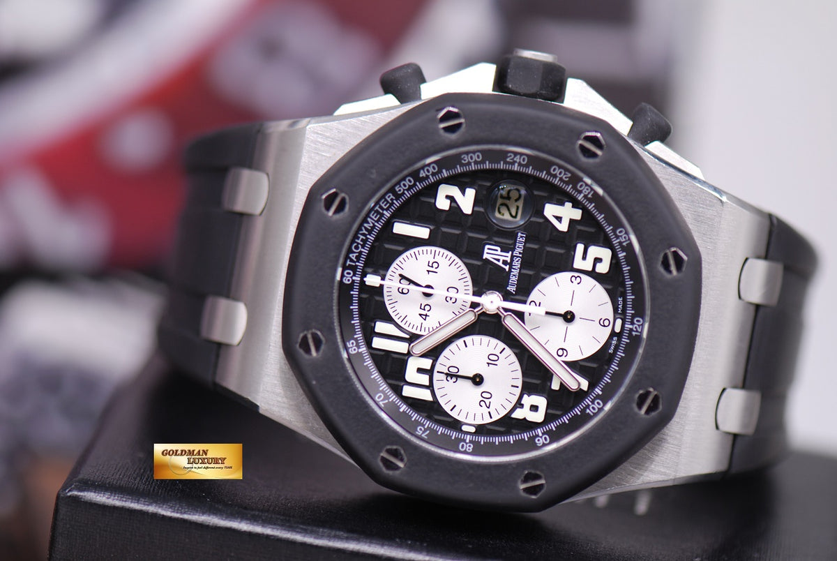 [SOLD] AUDEMARS PIGUET ROYAL OAK OFFSHORE RUBBER CLAD AUTOMATIC BLACK (NEAR MINT)