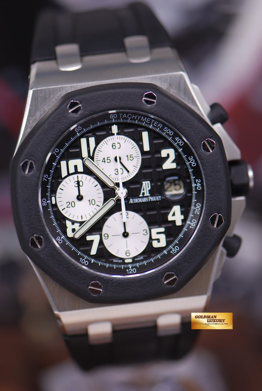 [SOLD] AUDEMARS PIGUET ROYAL OAK OFFSHORE RUBBER CLAD AUTOMATIC BLACK (NEAR MINT)
