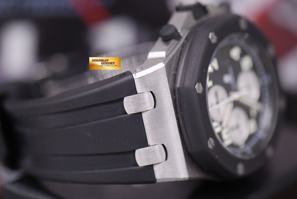 [SOLD] AUDEMARS PIGUET ROYAL OAK OFFSHORE RUBBER CLAD AUTOMATIC BLACK (NEAR MINT)