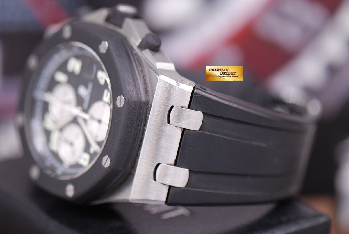 [SOLD] AUDEMARS PIGUET ROYAL OAK OFFSHORE RUBBER CLAD AUTOMATIC BLACK (NEAR MINT)