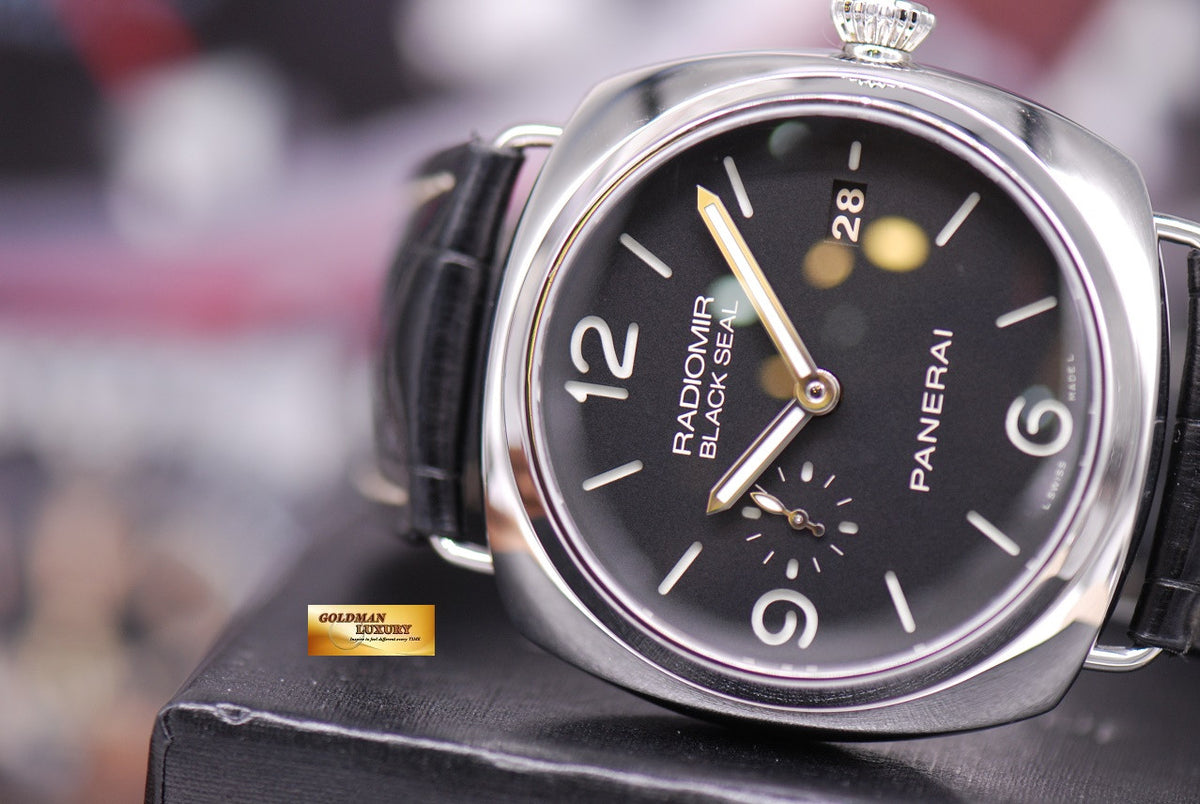 [SOLD] PANERAI RADIOMIR BLACK SEAL PAM 388 AUTOMATIC (NEAR MINT)