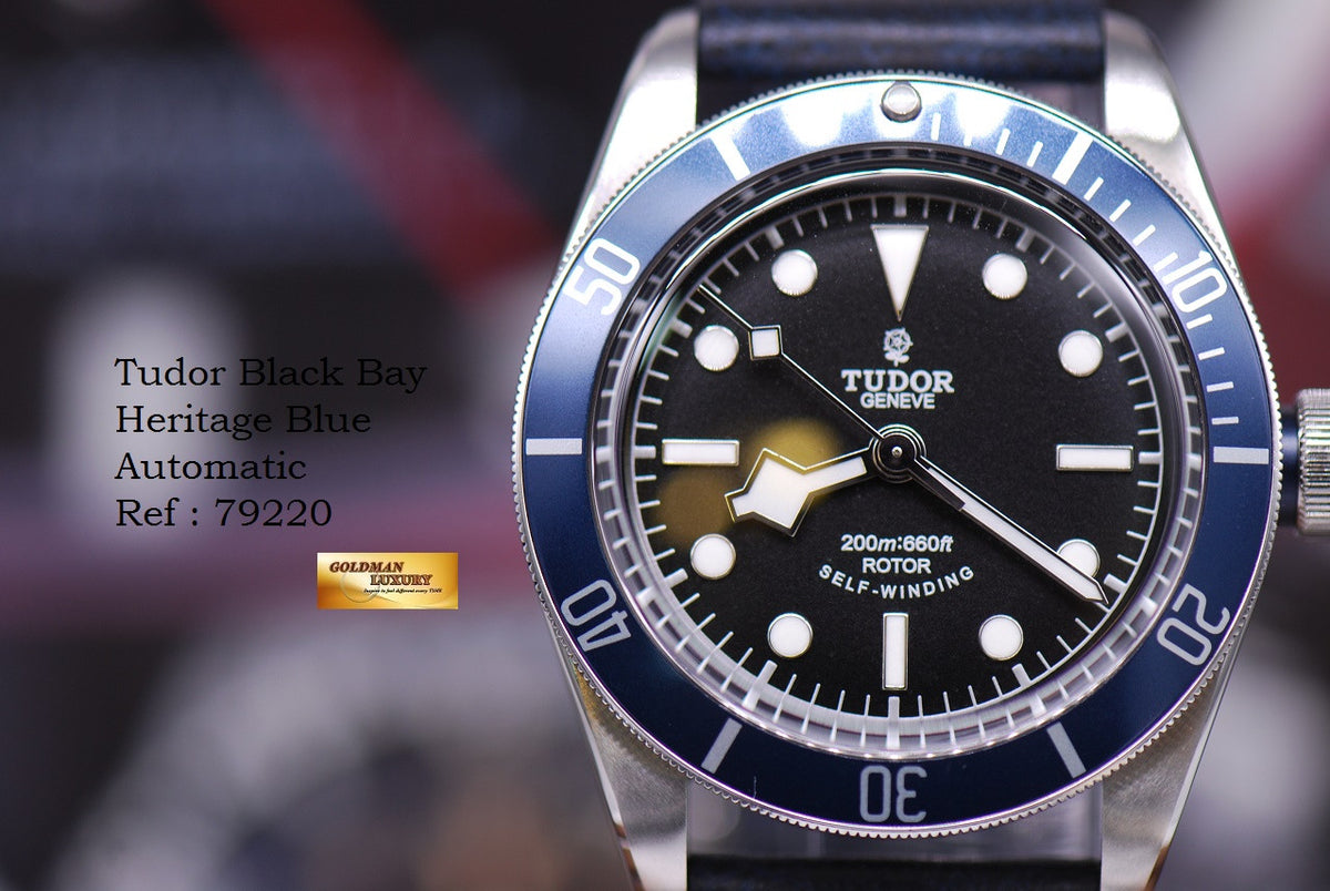 [SOLD] TUDOR BLACK BAY HERITAGE BLUE AUTOMATIC (NEAR MINT)