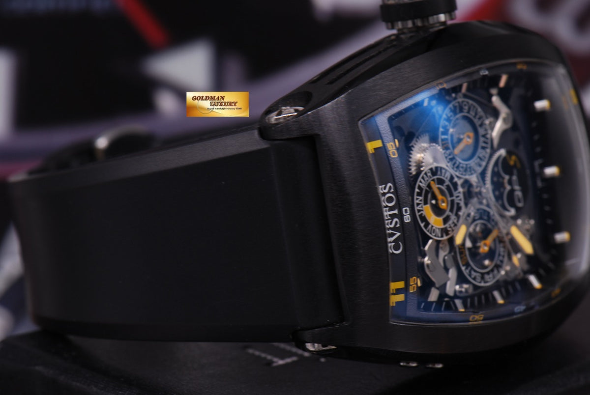 [SOLD] CVSTOS QP-S CHALLENGE PERPETUAL CALENDAR MOONPHASE PVD BLACK AUTOMATIC LIMITED EDITION (MINT)