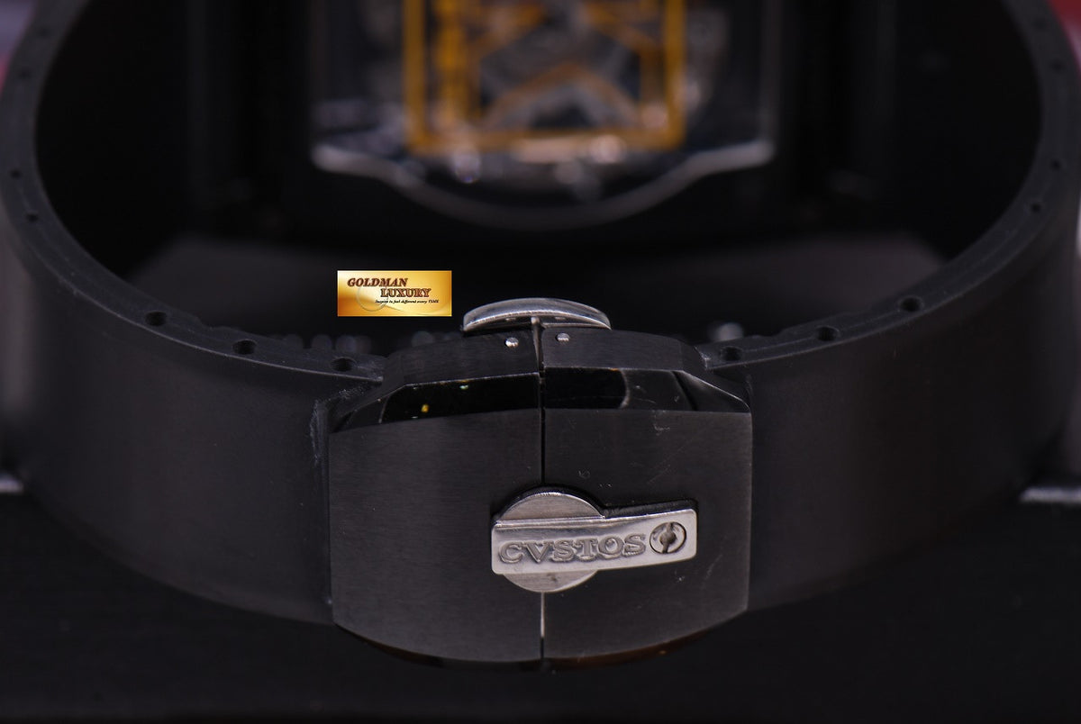 [SOLD] CVSTOS QP-S CHALLENGE PERPETUAL CALENDAR MOONPHASE PVD BLACK AUTOMATIC LIMITED EDITION (MINT)