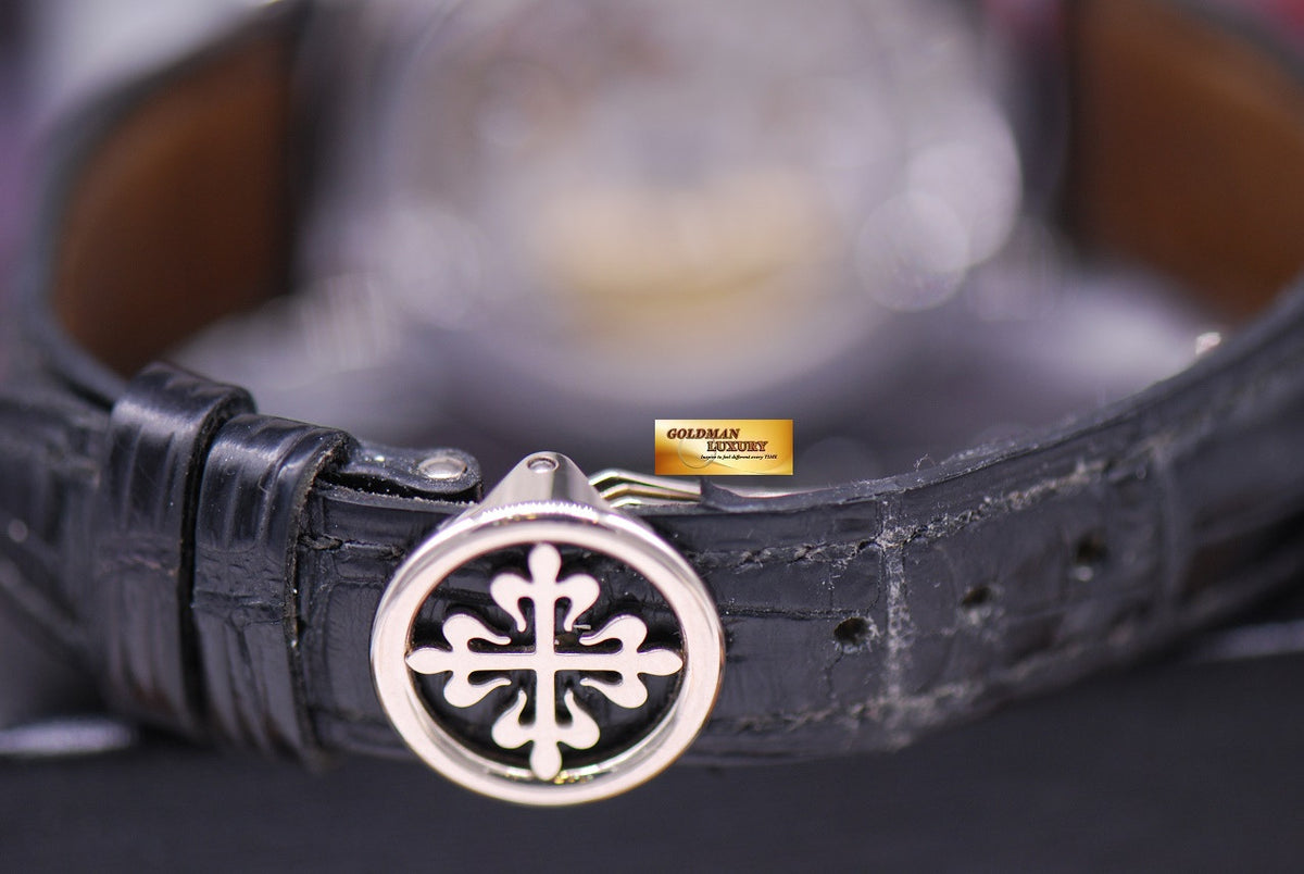 [SOLD] PATEK PHILIPPE WORLD TIME 18K WHITE GOLD AUTOMATIC 5110G (NEAR MINT)