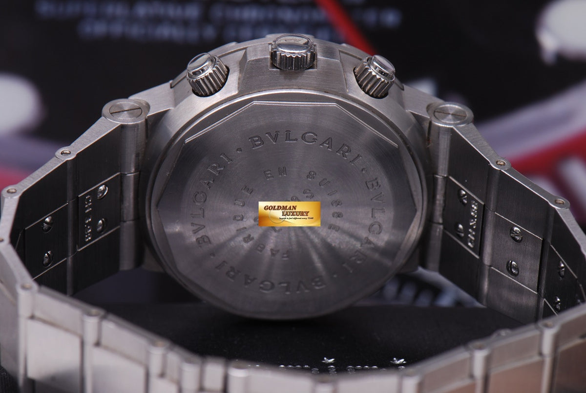 [SOLD] BVLGARI DIAGONO DIVER SS CHRONOGRAPH 38mm AUTOMATIC (MINT)