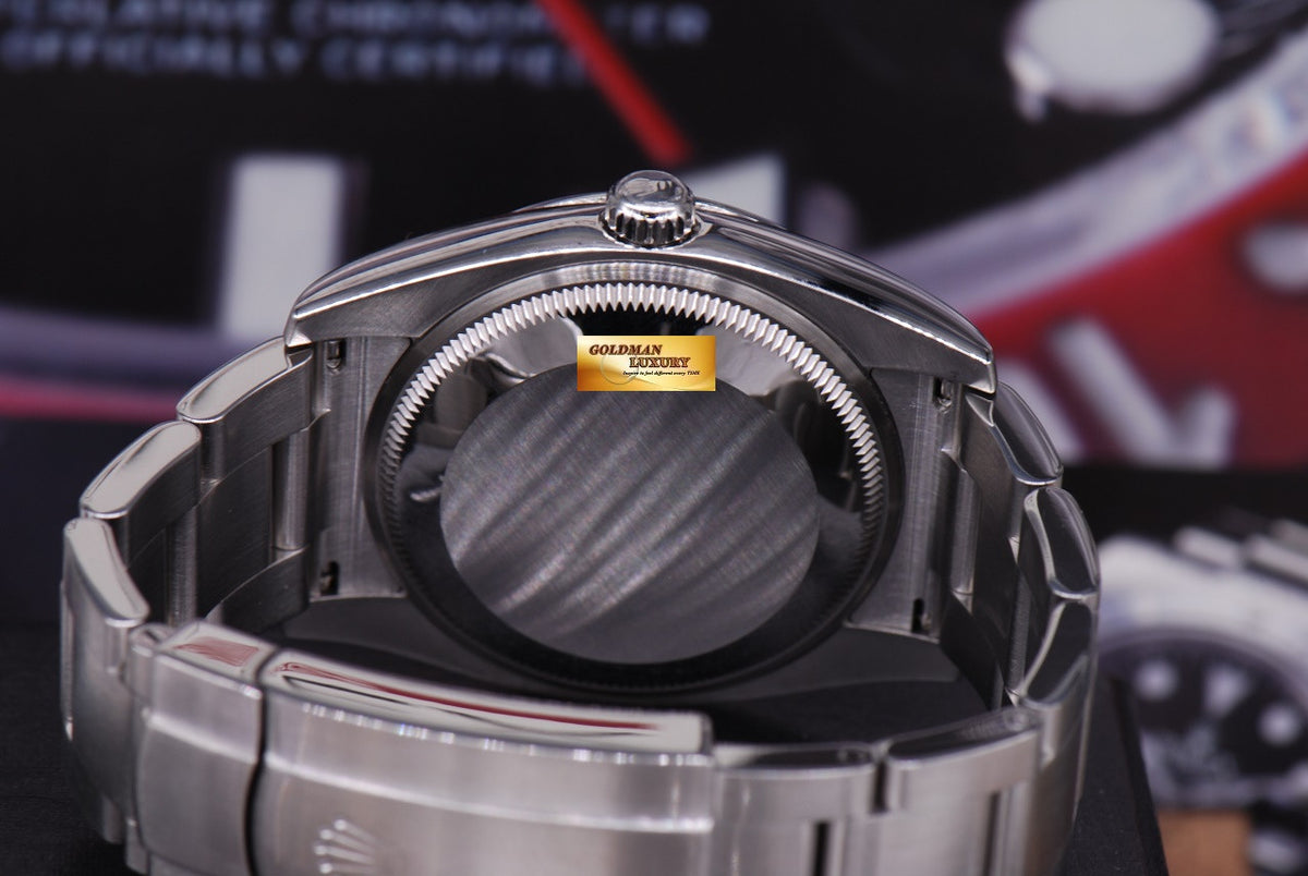 [SOLD] ROLEX OYSTER AIR-KING 35mm Ref 114200 SILVER (MINT)