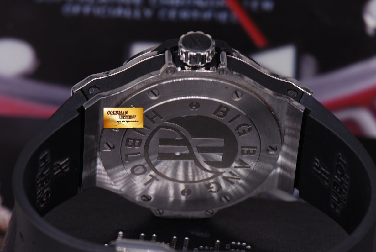 [SOLD] HUBLOT BIG BANG 41mm LADIES DIAMONDS BEZEL QUARTZ 361.SX.1270.RX (MINT)