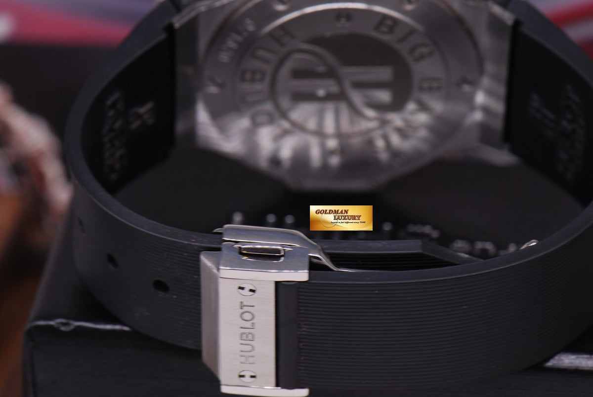 [SOLD] HUBLOT BIG BANG 41mm LADIES DIAMONDS BEZEL QUARTZ 361.SX.1270.RX (MINT)