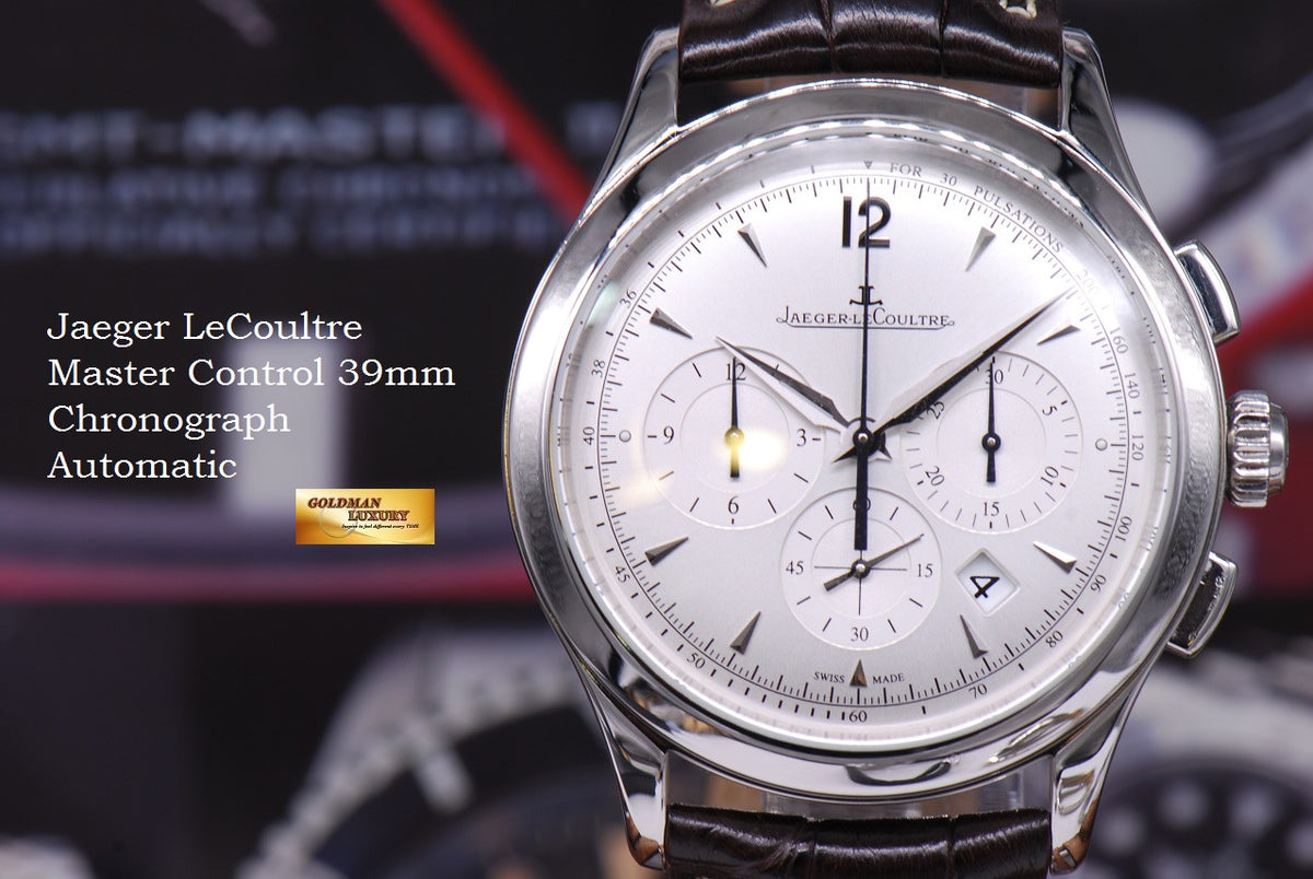 [SOLD] JLC MASTER CONTROL 39mm CHRONOGRAPH AUTOMATIC 174.8.C1 (MINT)