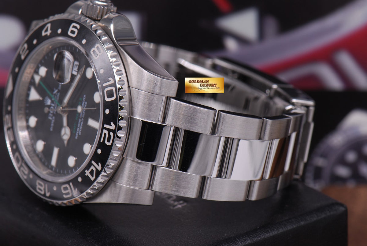 [SOLD] ROLEX OYSTER PERPETUAL GMT-MASTER II CERAMIC BLACK (MINT)