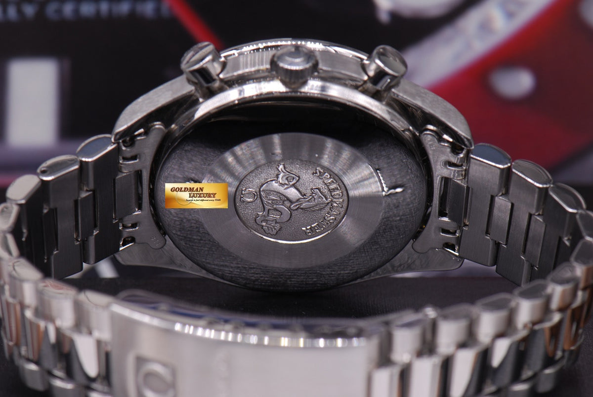 [SOLD] OMEGA SPEEDMASTER CHRONOGRAPH REDUCED-SIZE 38mm BLACK AUTOMATIC (MINT)