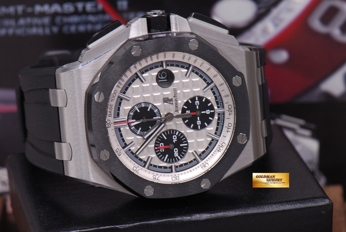 [SOLD] AUDEMARS PIGUET ROYAL OAK OFFSHORE NOVELTY CERAMIC BEZEL CHRONOGRAPH 26400SO.OO (LNIB)