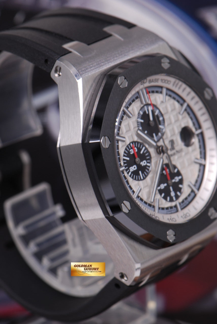 [SOLD] AUDEMARS PIGUET ROYAL OAK OFFSHORE NOVELTY CERAMIC BEZEL CHRONOGRAPH 26400SO.OO (LNIB)