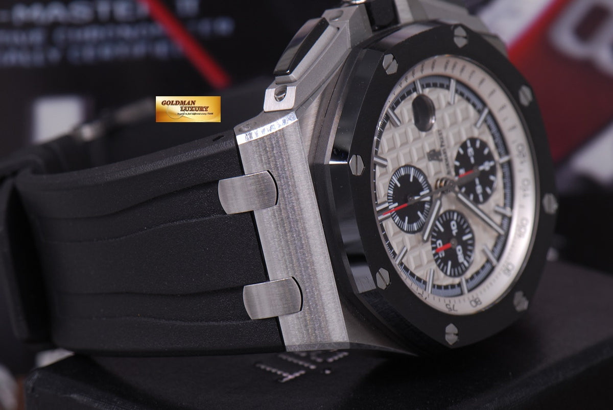 [SOLD] AUDEMARS PIGUET ROYAL OAK OFFSHORE NOVELTY CERAMIC BEZEL CHRONOGRAPH 26400SO.OO (LNIB)