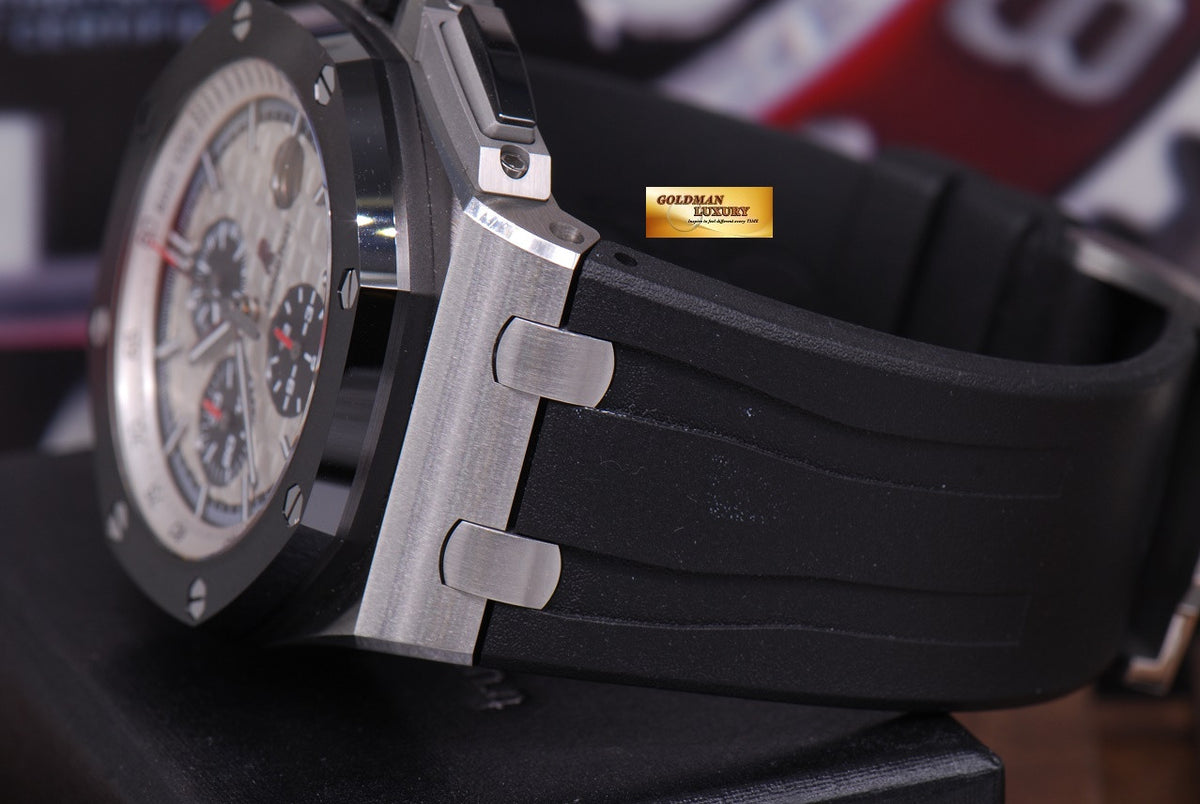 [SOLD] AUDEMARS PIGUET ROYAL OAK OFFSHORE NOVELTY CERAMIC BEZEL CHRONOGRAPH 26400SO.OO (LNIB)