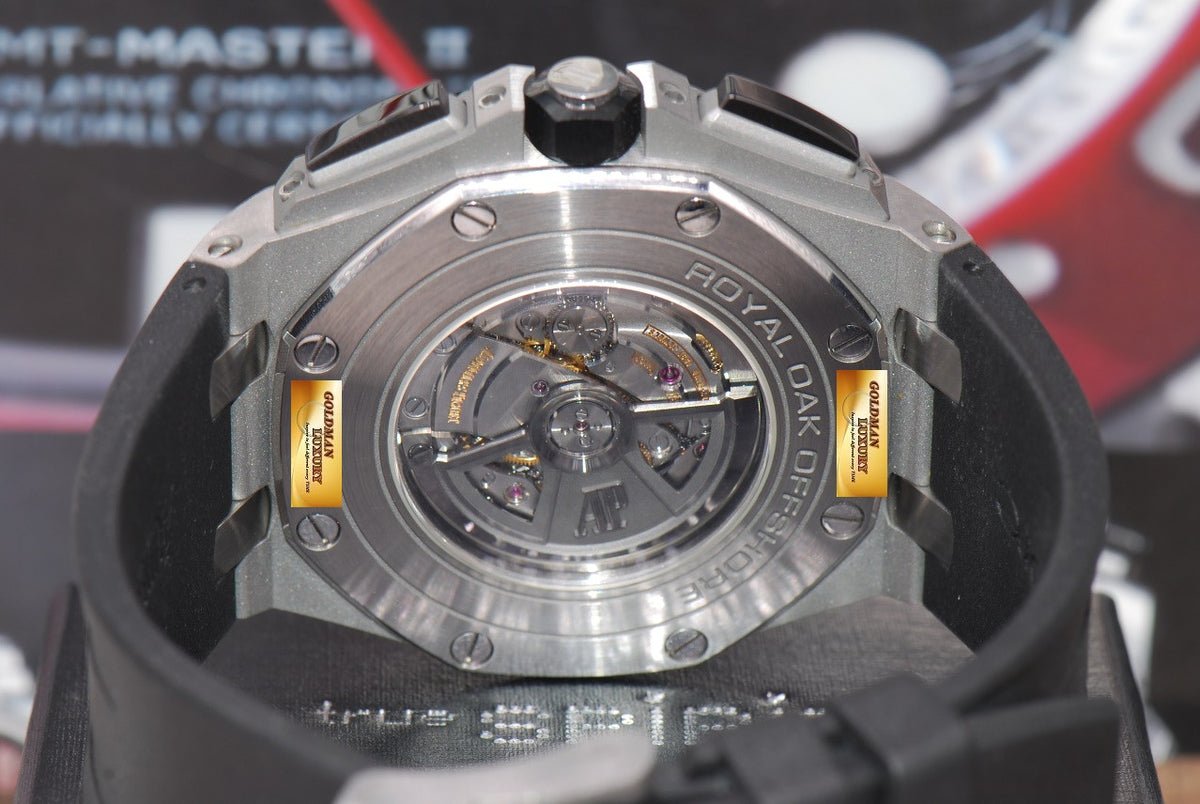 [SOLD] AUDEMARS PIGUET ROYAL OAK OFFSHORE NOVELTY CERAMIC BEZEL CHRONOGRAPH 26400SO.OO (LNIB)