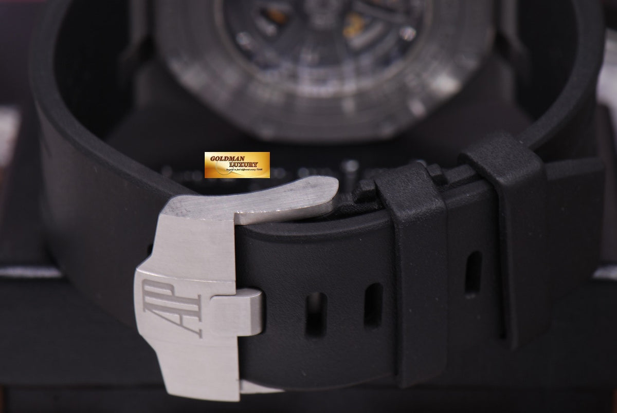 [SOLD] AUDEMARS PIGUET ROYAL OAK OFFSHORE NOVELTY CERAMIC BEZEL CHRONOGRAPH 26400SO.OO (LNIB)