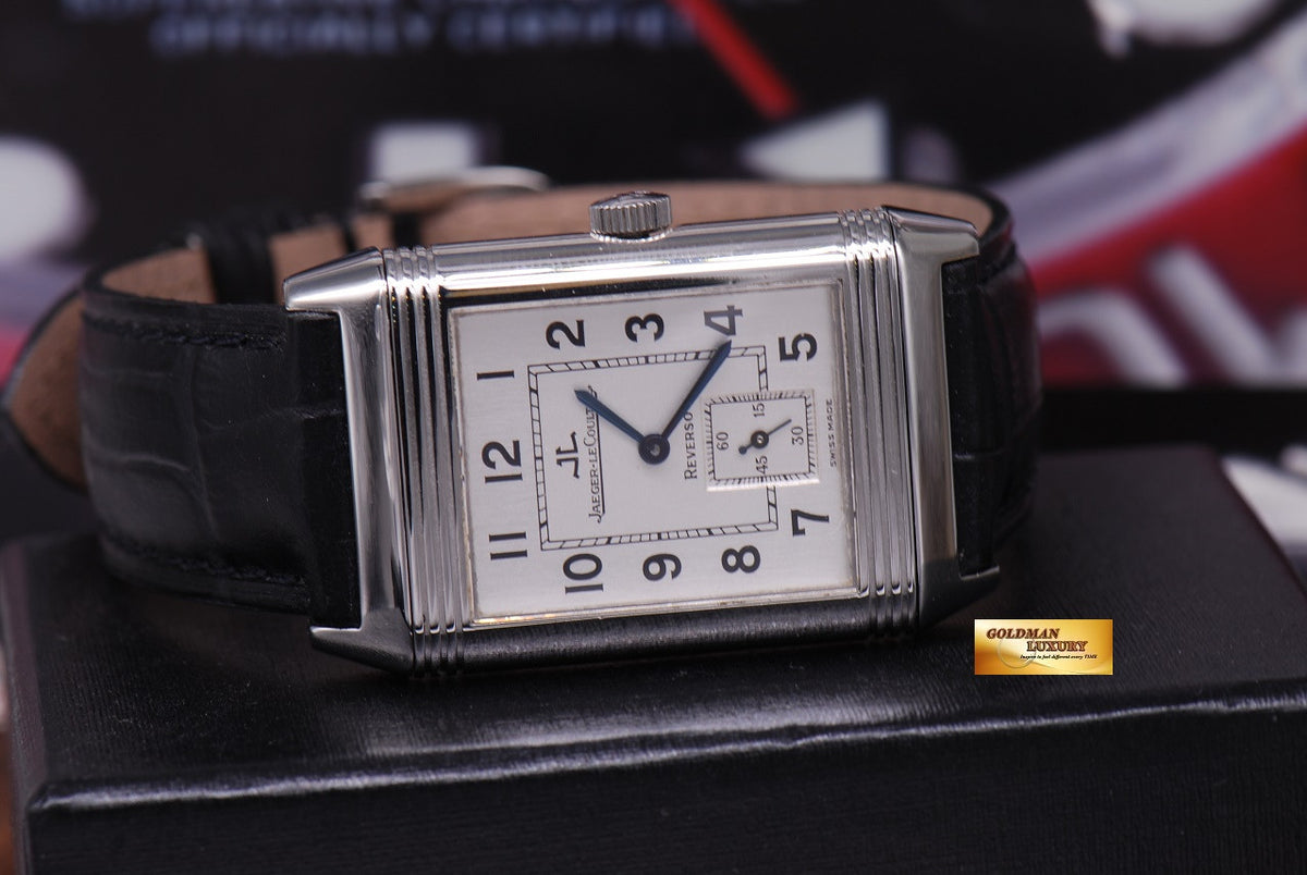 [SOLD] JAEGER Le-COULTRE REVERSO GRANDE TAILLE SS MANUAL 270.8.62 (MINT)