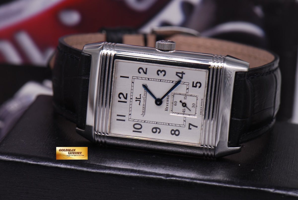 [SOLD] JAEGER Le-COULTRE REVERSO GRANDE TAILLE SS MANUAL 270.8.62 (MINT)