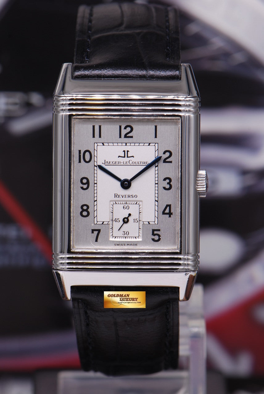 [SOLD] JAEGER Le-COULTRE REVERSO GRANDE TAILLE SS MANUAL 270.8.62 (MINT)
