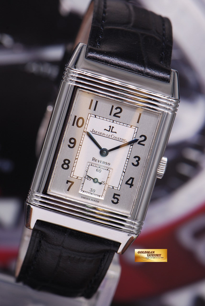 [SOLD] JAEGER Le-COULTRE REVERSO GRANDE TAILLE SS MANUAL 270.8.62 (MINT)