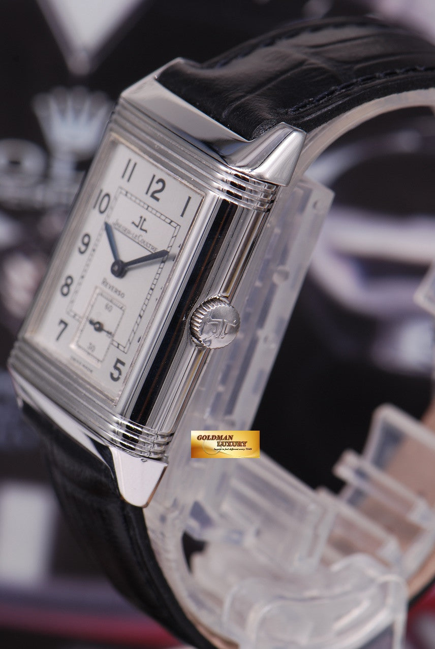 [SOLD] JAEGER Le-COULTRE REVERSO GRANDE TAILLE SS MANUAL 270.8.62 (MINT)