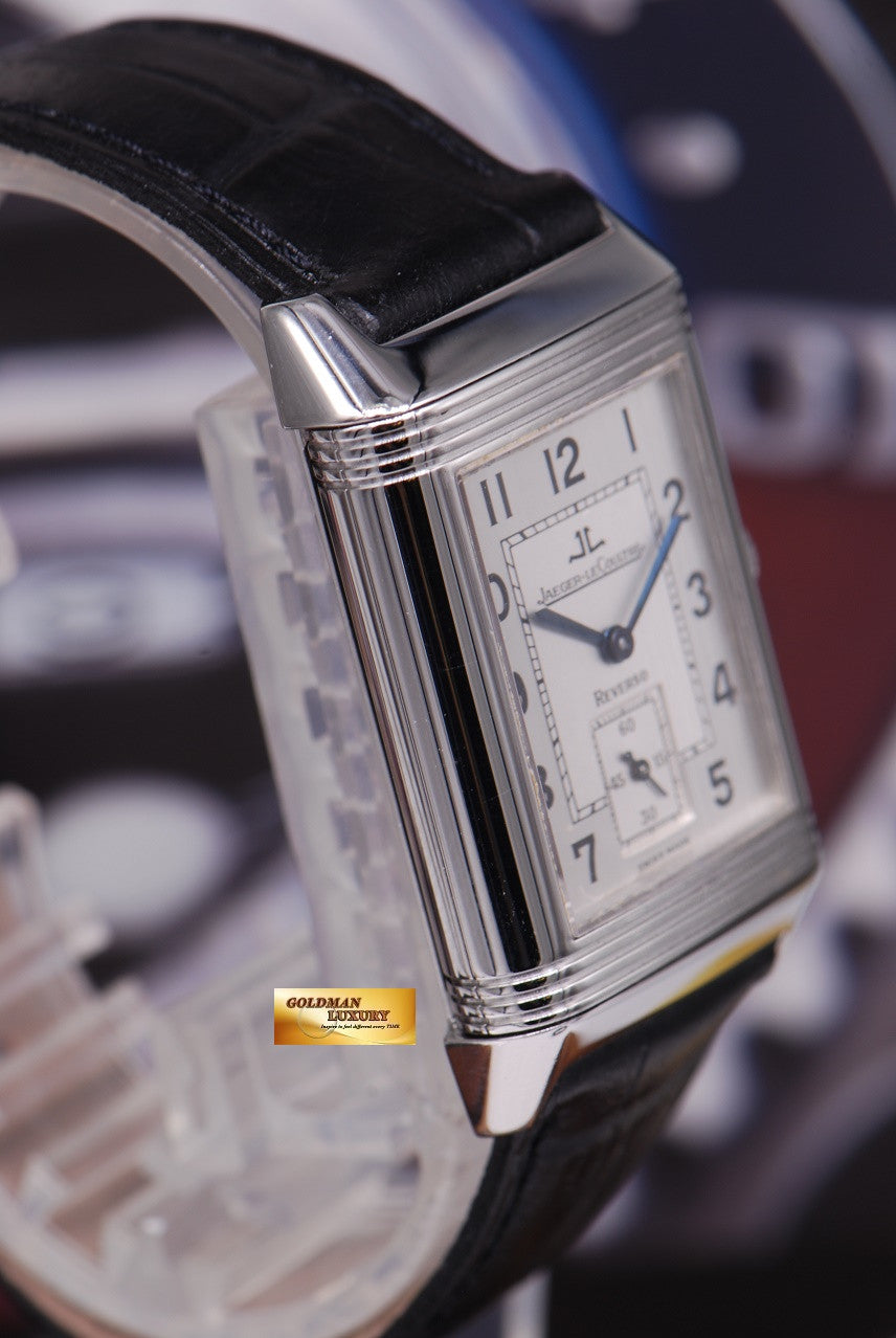 [SOLD] JAEGER Le-COULTRE REVERSO GRANDE TAILLE SS MANUAL 270.8.62 (MINT)