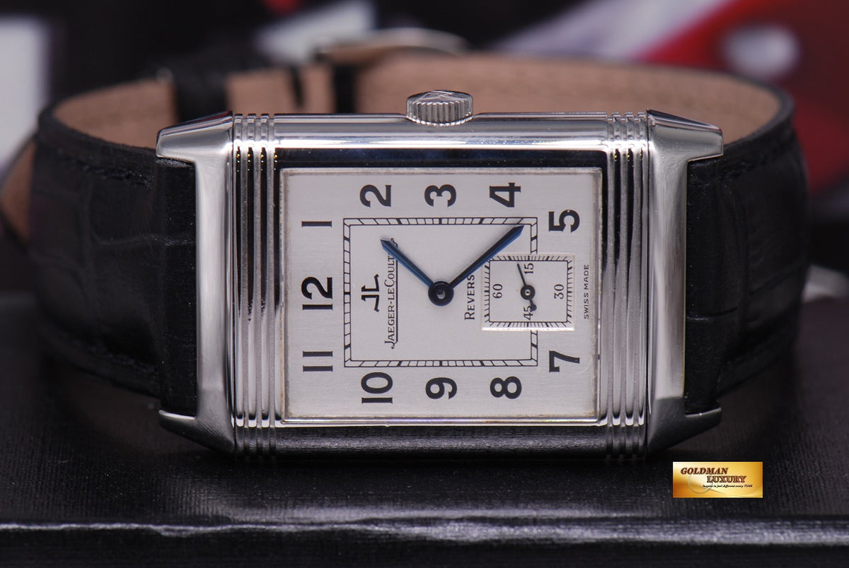 [SOLD] JAEGER Le-COULTRE REVERSO GRANDE TAILLE SS MANUAL 270.8.62 (MINT)