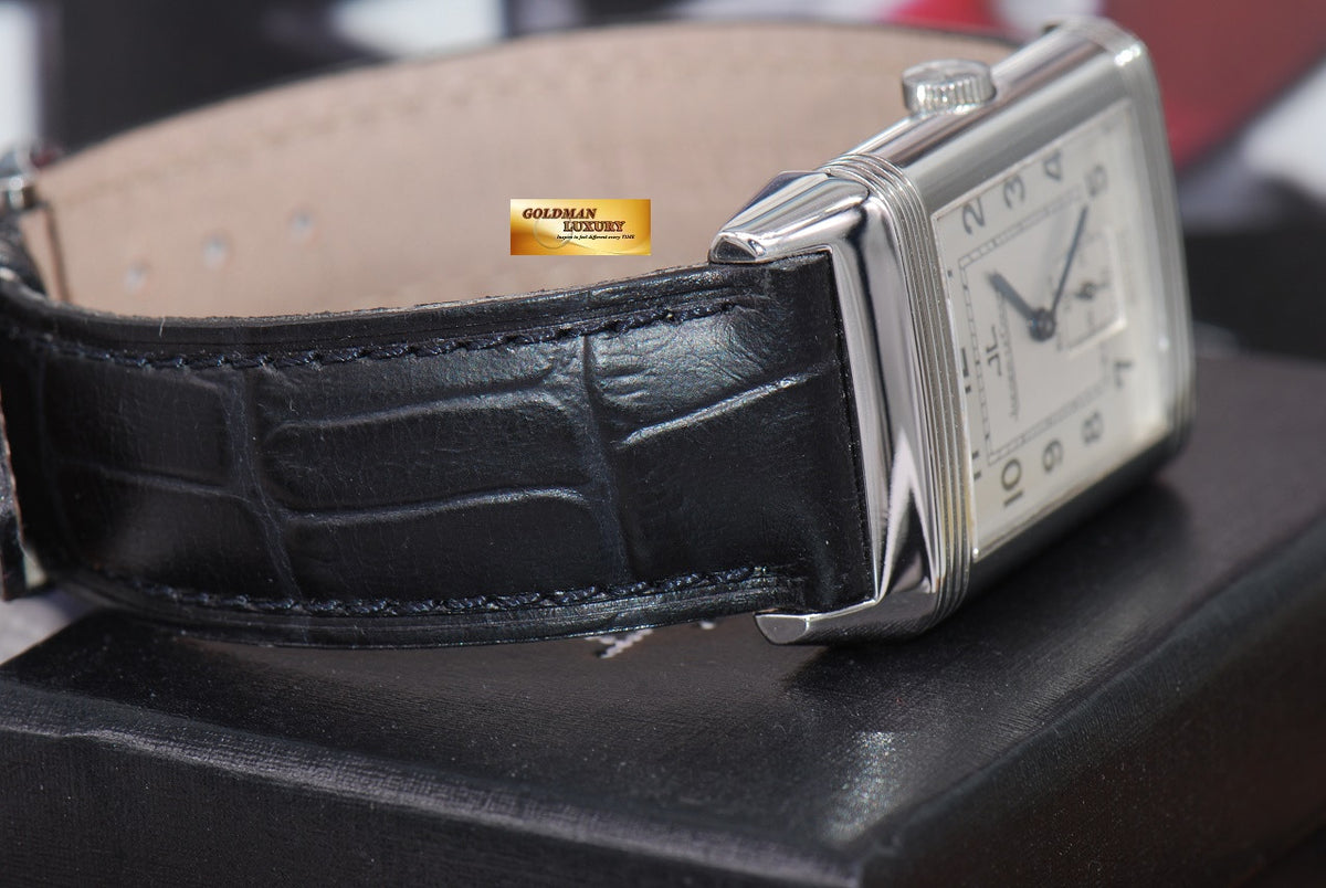 [SOLD] JAEGER Le-COULTRE REVERSO GRANDE TAILLE SS MANUAL 270.8.62 (MINT)