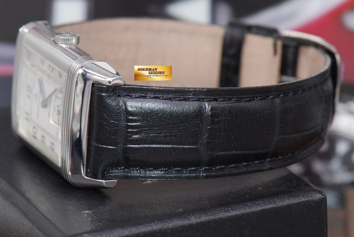 [SOLD] JAEGER Le-COULTRE REVERSO GRANDE TAILLE SS MANUAL 270.8.62 (MINT)