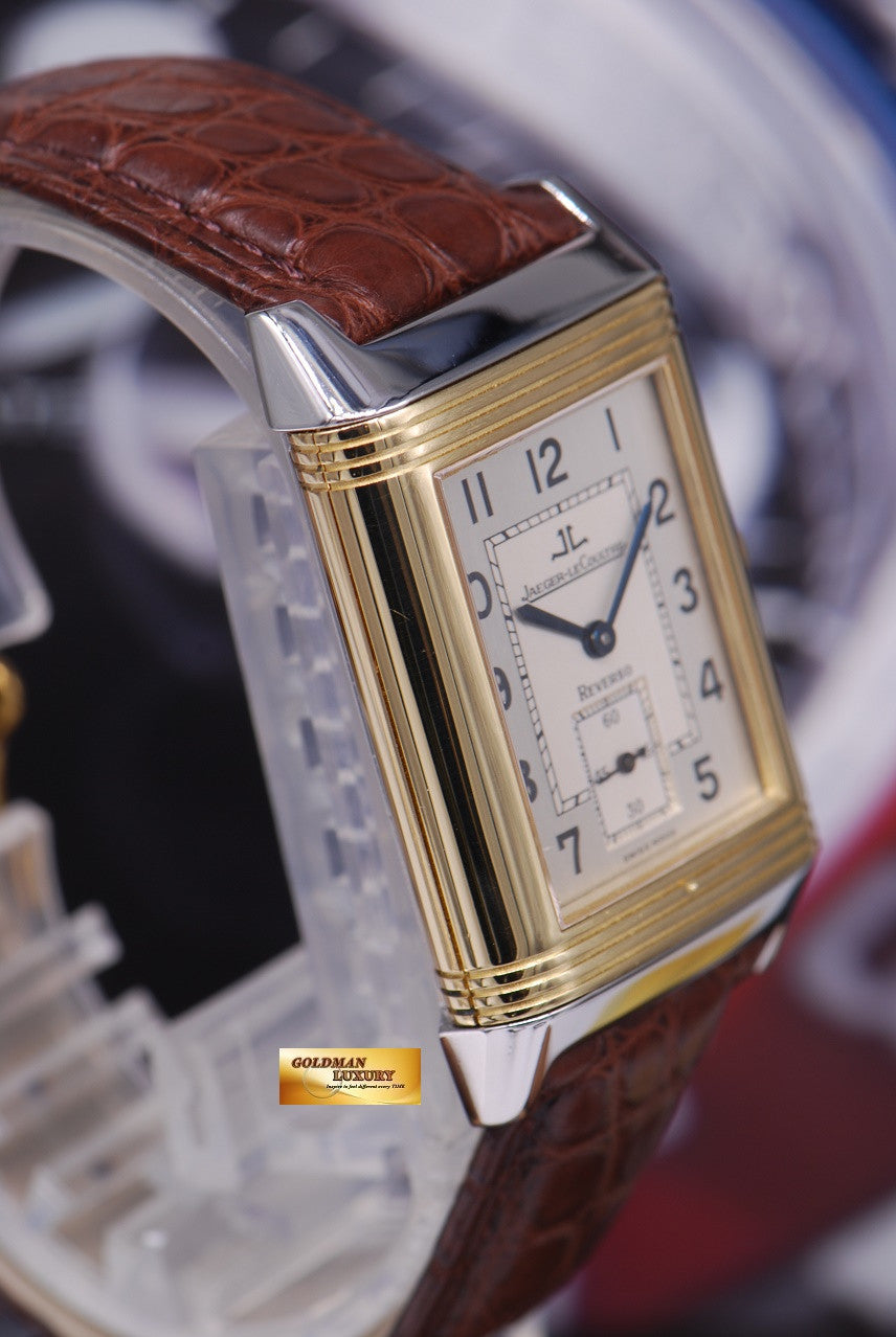 [SOLD] JAEGER Le-COULTRE REVERSO GRANDE TAILLE HALF-GOLD MANUAL 270.5.62 (GOOD CONDITION)