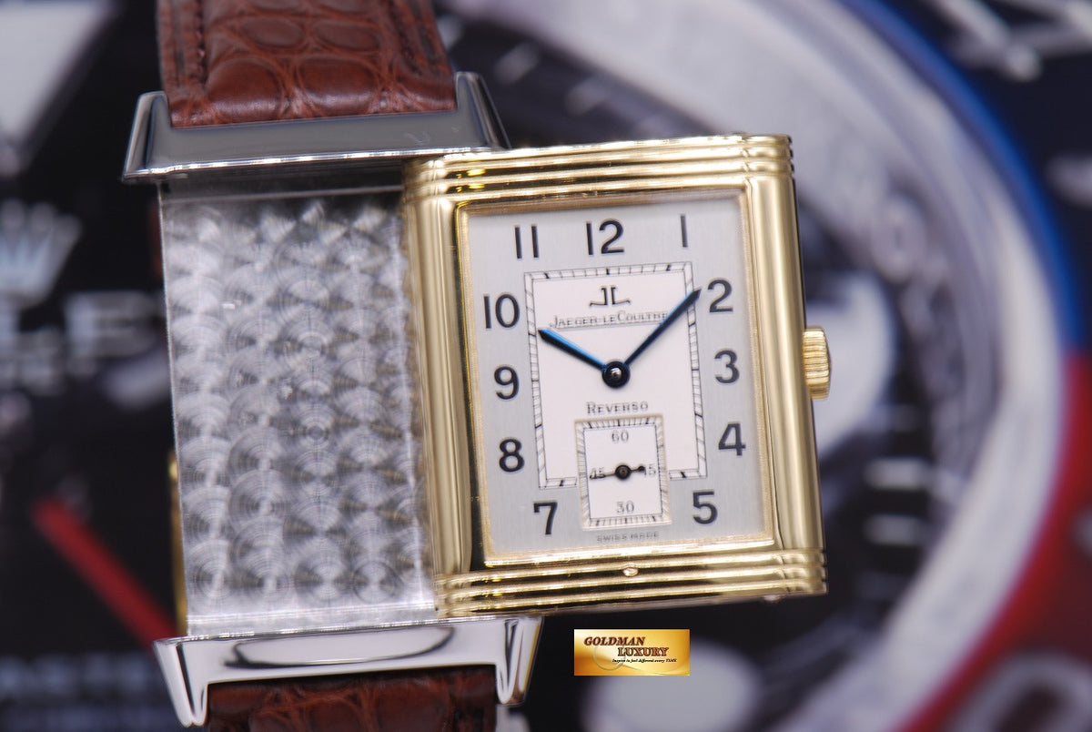 [SOLD] JAEGER Le-COULTRE REVERSO GRANDE TAILLE HALF-GOLD MANUAL 270.5.62 (GOOD CONDITION)
