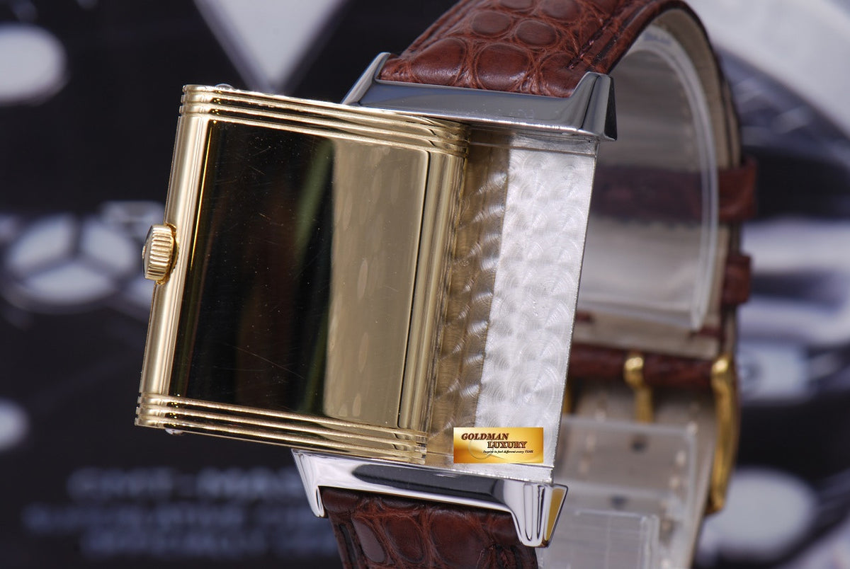 [SOLD] JAEGER Le-COULTRE REVERSO GRANDE TAILLE HALF-GOLD MANUAL 270.5.62 (GOOD CONDITION)