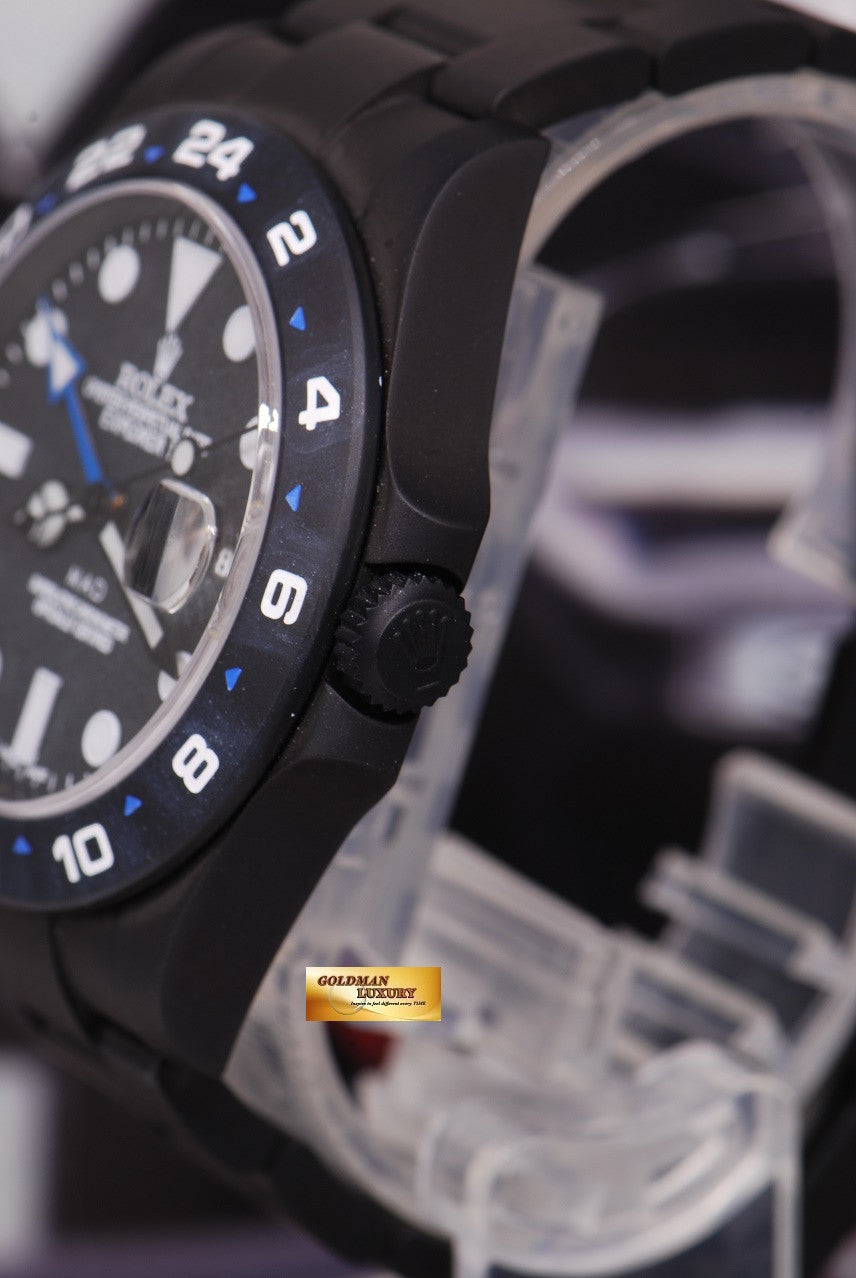 [SOLD] MAD from PARIS – XCLUSIVE Series ROLEX OYSTER PERPETUAL EXPLORER II 42mm 216570 (NEAR MINT)