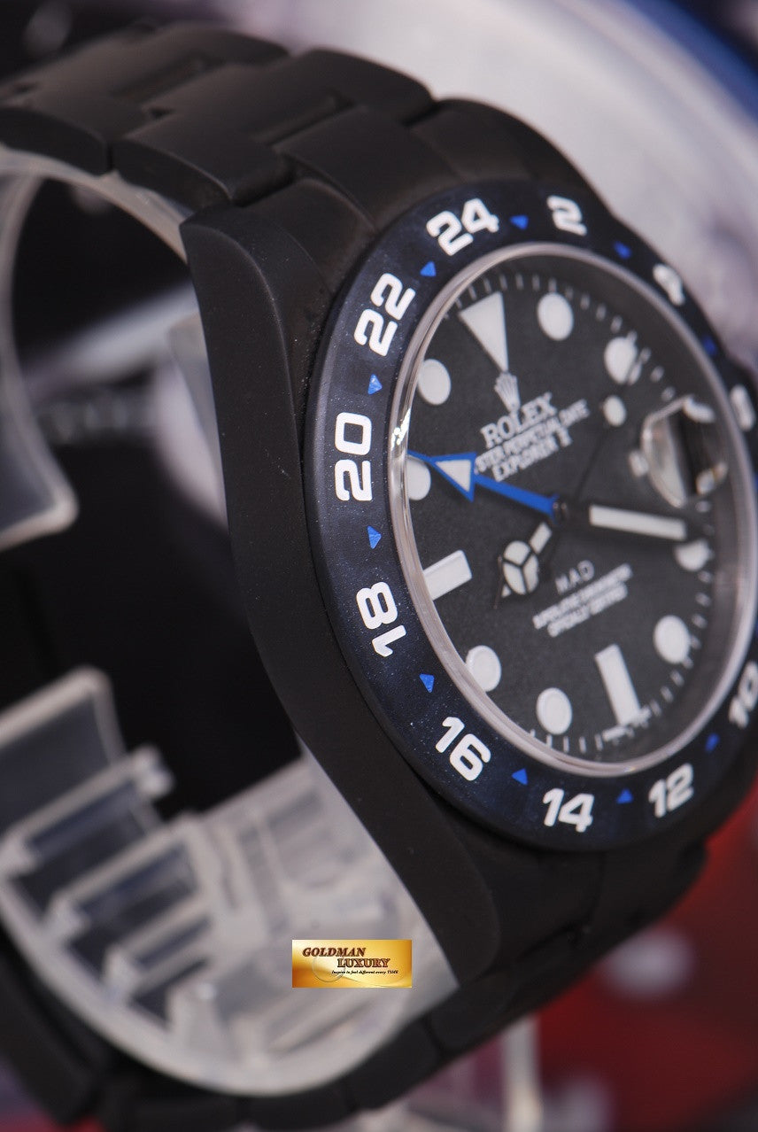 [SOLD] MAD from PARIS – XCLUSIVE Series ROLEX OYSTER PERPETUAL EXPLORER II 42mm 216570 (NEAR MINT)