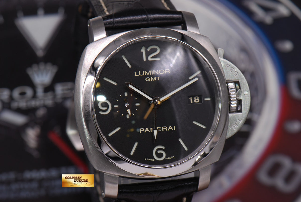 [SOLD] PANERAI LUMINOR 1950 GMT PAM 320 AUTOMATIC (MINT)
