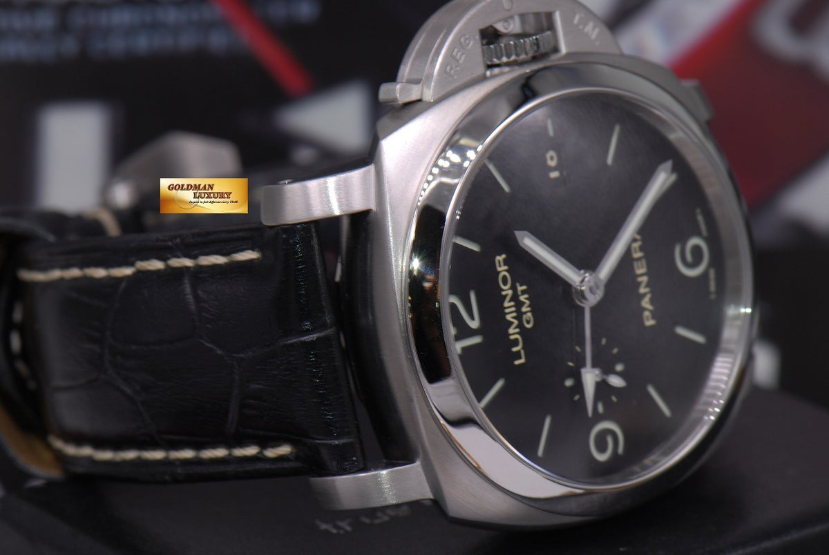 [SOLD] PANERAI LUMINOR 1950 GMT PAM 320 AUTOMATIC (MINT)