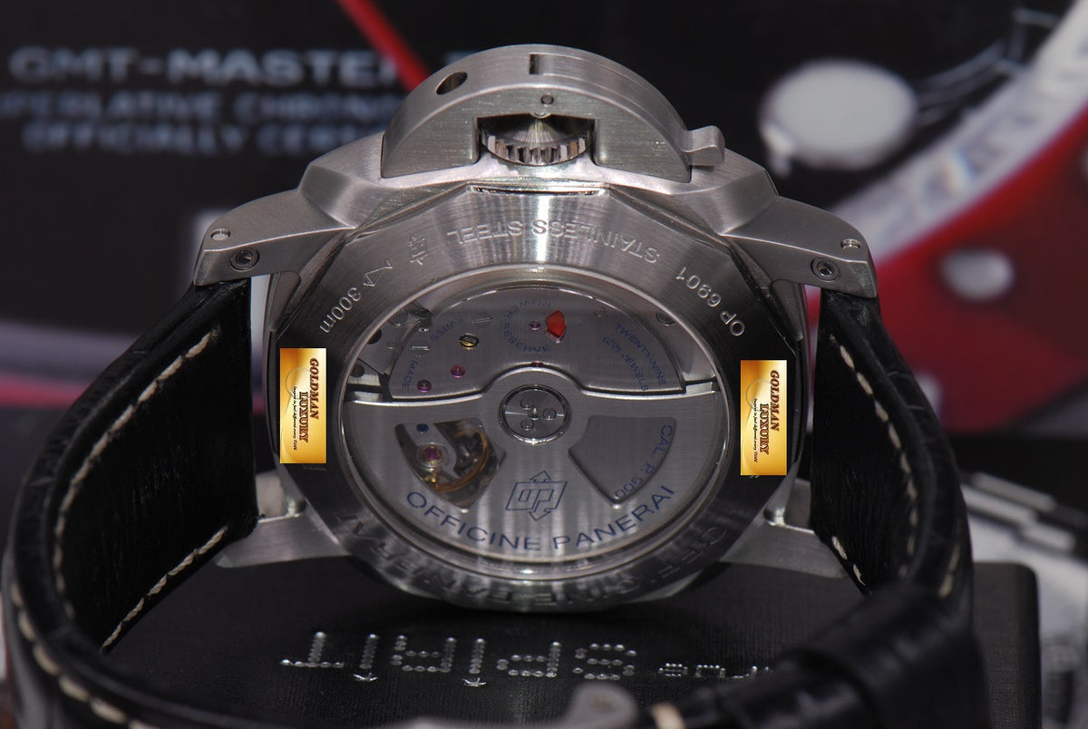 [SOLD] PANERAI LUMINOR 1950 GMT PAM 320 AUTOMATIC (MINT)