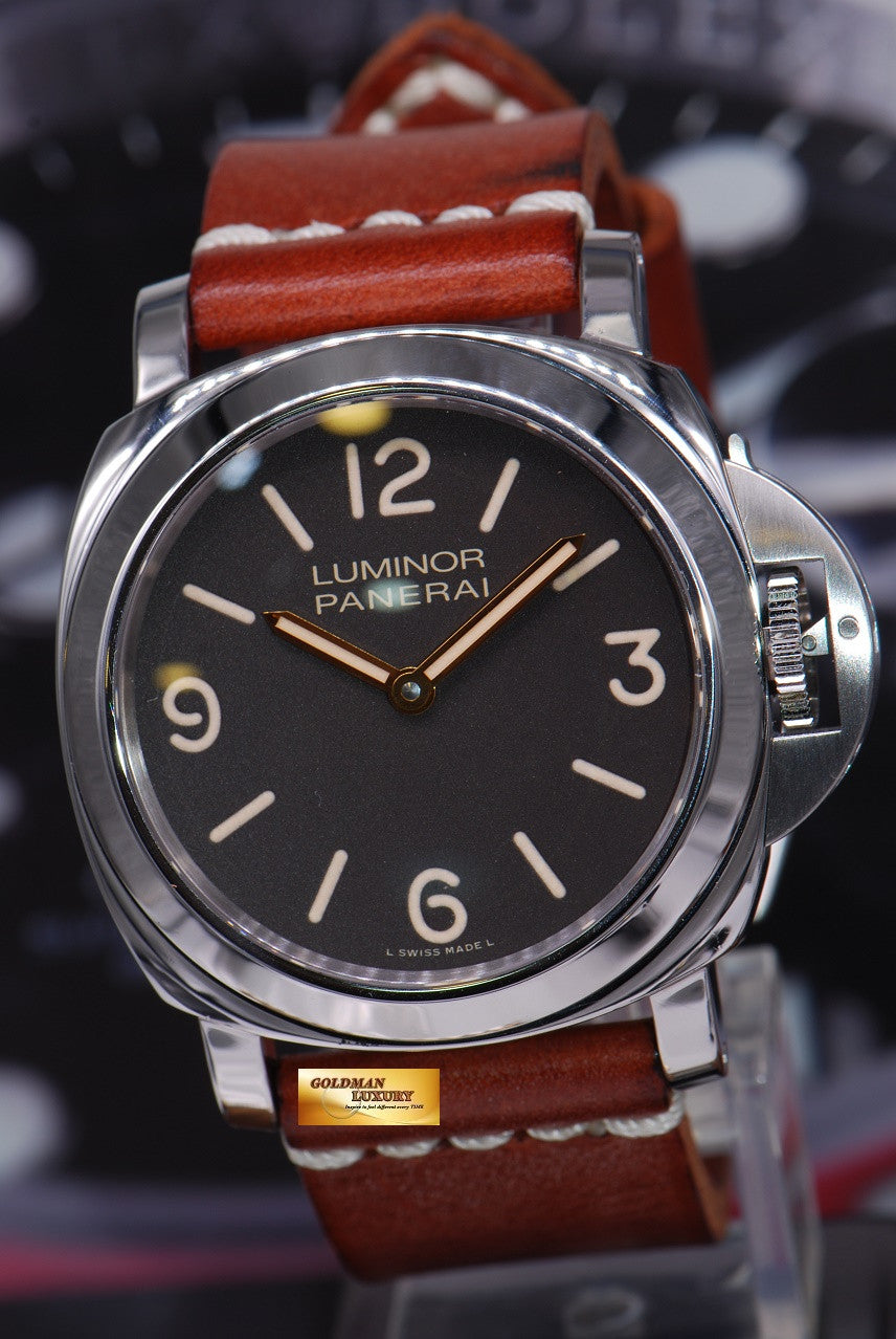 [SOLD] PANERAI LUMINOR BASE TOBACCO DIAL 44mm PAM 390 BOUTIQUE EDITION (MINT)