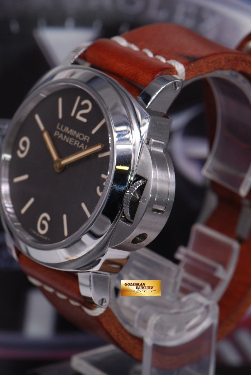 [SOLD] PANERAI LUMINOR BASE TOBACCO DIAL 44mm PAM 390 BOUTIQUE EDITION (MINT)