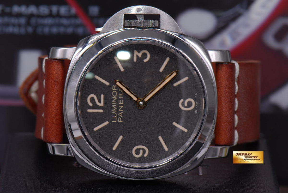 [SOLD] PANERAI LUMINOR BASE TOBACCO DIAL 44mm PAM 390 BOUTIQUE EDITION (MINT)