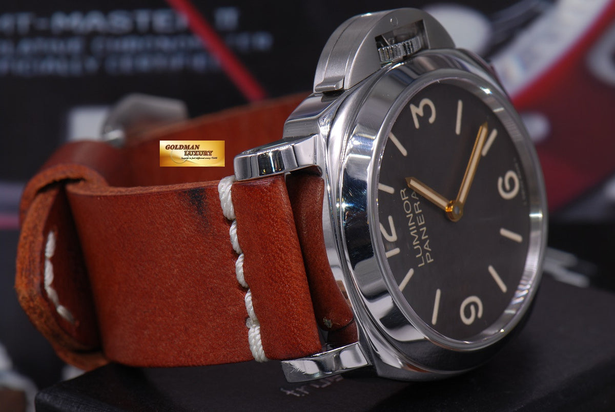 [SOLD] PANERAI LUMINOR BASE TOBACCO DIAL 44mm PAM 390 BOUTIQUE EDITION (MINT)