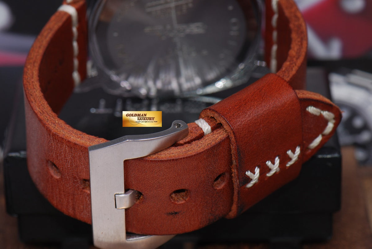 [SOLD] PANERAI LUMINOR BASE TOBACCO DIAL 44mm PAM 390 BOUTIQUE EDITION (MINT)